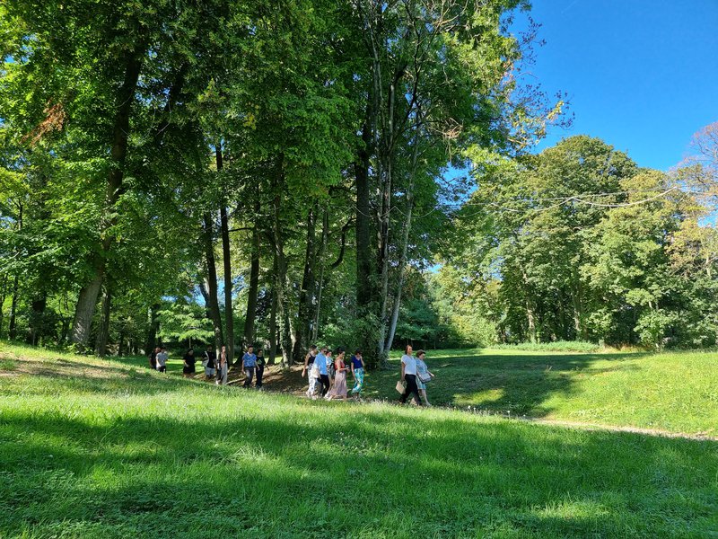 Dans le parc du Vieux Pays de Goussainville