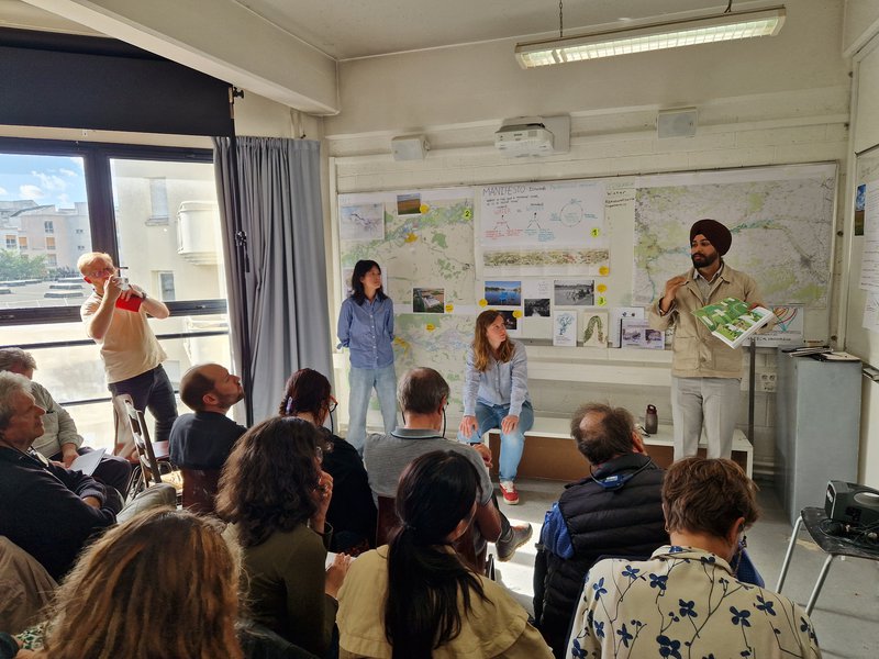 Photo de l'atelier 2025 "Aux sources du Grand Jardin Séquanien"