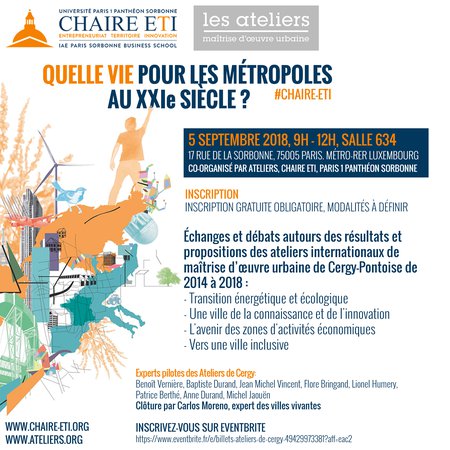 Atelier francilien du 4 au 28 septembre !