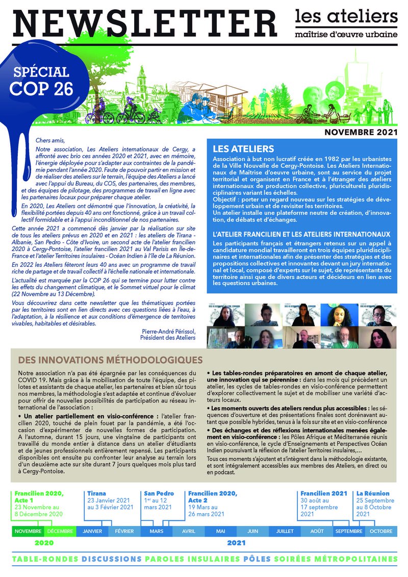 Newsletter Novembre 2021