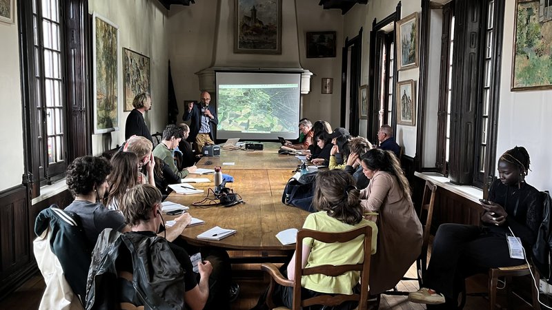 Photo de l'atelier 2025 "Aux sources du Grand Jardin Séquanien"