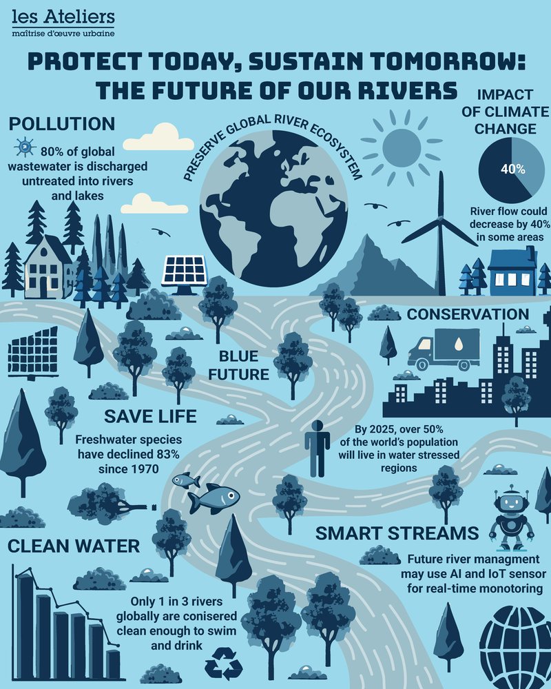Threats on the rivers in Europe: raising the concern