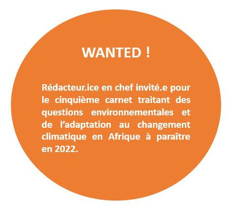 WANTED ! CARNETS AFRICAINS