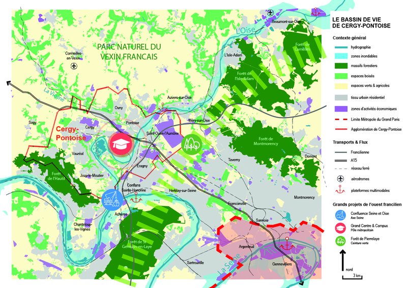 carte territoire atelier d'une rive à l'autre de l'oise