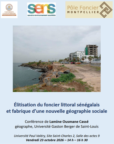 Conférence de Lamine Ousmane Cassé à Montpellier