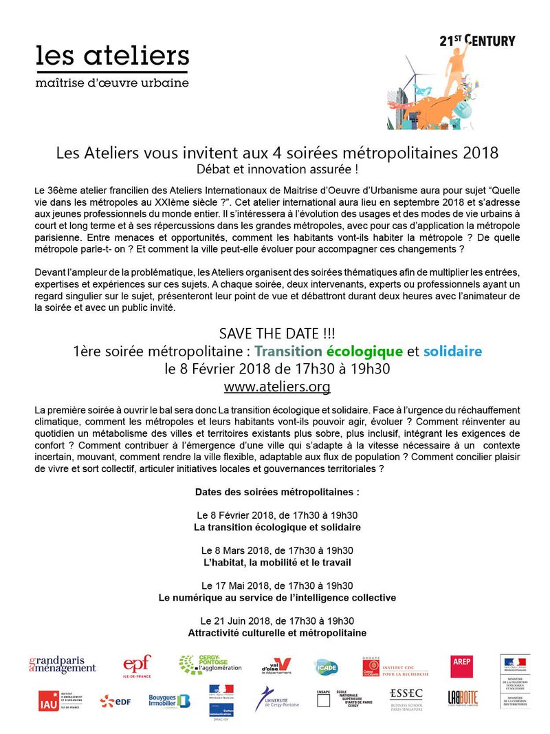 Soirées métropolitaines