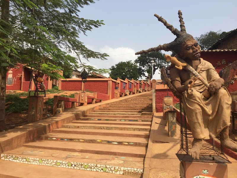 Place vodun rénovée