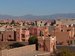 Ouarzazate et en fond le Haut Atlas