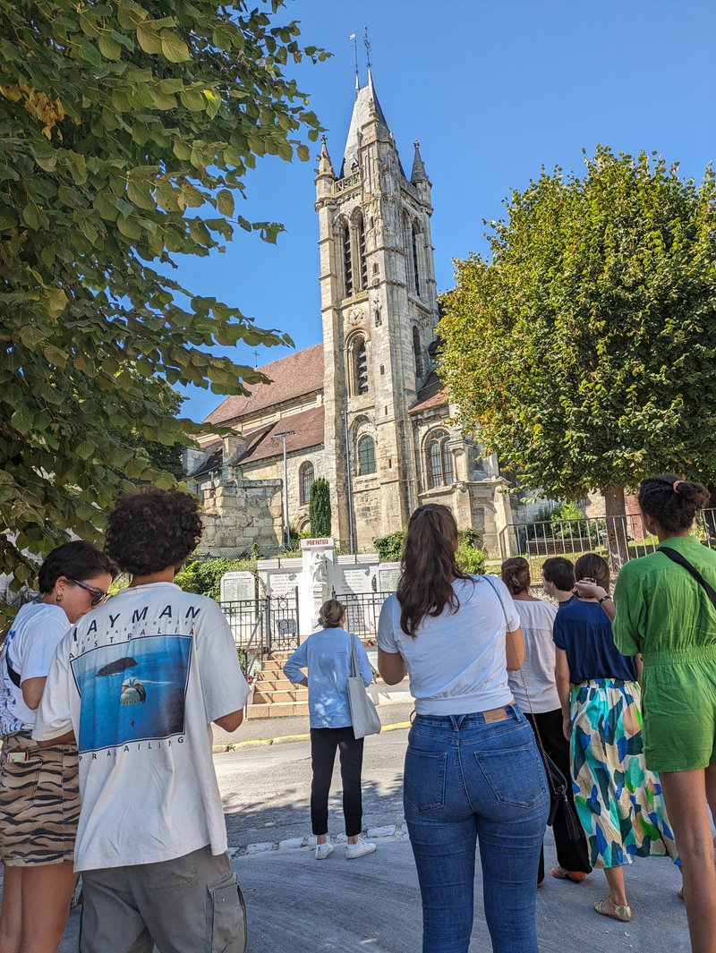 Atelier francilien 2023 : visites à Goussainville