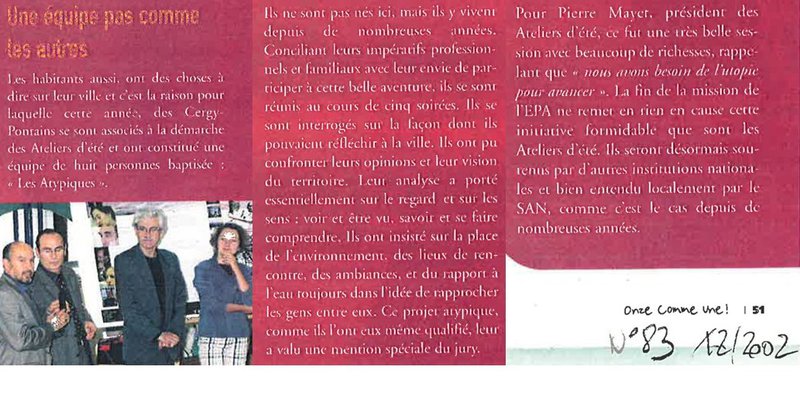 Journal Onze comme une
